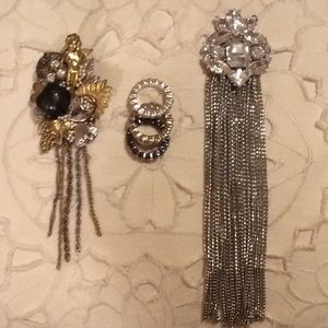 Mixed Bag -  Pin, Stackable Rings, Statement Piece